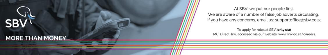 SBV Services YES Learnership Programme 2025