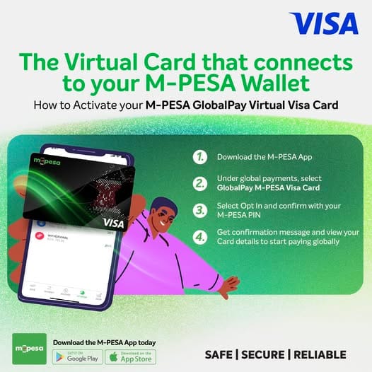 M-PESA Partners with Visa to Launch GlobalPay Virtual Visa Card