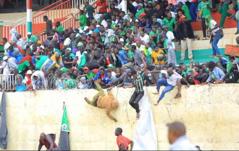 One Killed and Several Injured as Gor Mahia and Shabana Fans Clash at Gusii Stadium